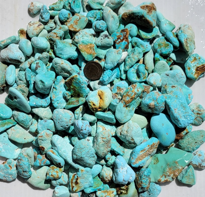 Turquoise Rough Slabs Miner's Gallery - Mining & Metals Company